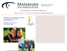 Tablet Screenshot of manahaneye.com